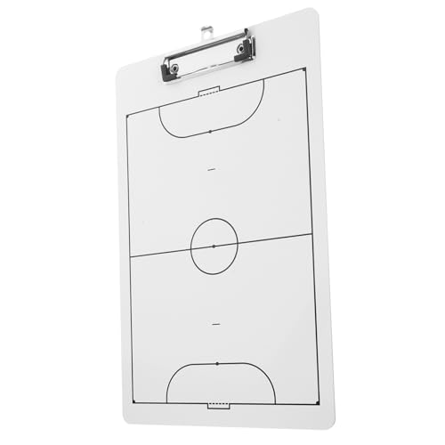 Toyvian Tablero de Fútbol de Pizarra de Entrenamiento de Partidos Clipboard Multiusos Entrenadores Instrucción y Comunicación Equipos de Fútbol
