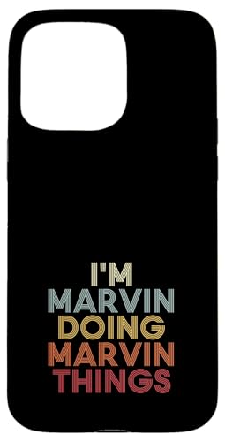 Marvin Name Marvin Personalized Name First Given �X�}�z�P�[�X iPhone 15 Pro Max �p