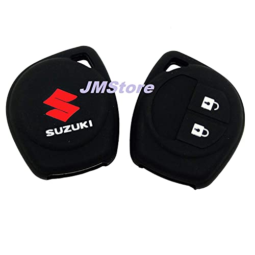 JMStore Silicone Car Key Cover for Maruti Suzuki S-Presso / Swift / SX4 / DZire / Ignis / Vitara Brezza / Celerio / Ertiga / Ciaz / SCross / Baleno / Ritz 2 Button Key Cover JMStore Silicone Car Key Cover for Maruti Suzuki S-Presso / Swift / SX4 / DZire / Ignis / Vitara Brezza / Celerio / Ertiga / Ciaz / SCross / Baleno / Ritz 2 Button Key Cover