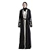 Vovotrade Femmes Maxi Robe Couleur Unie Robe Longue Abaya Caftan Marocain - Kimonos Manches Longues Jilbab Kaftan Islamique Musulman Arabe Robe Dubaï Vetement Jalabiya Longue Décontractée Robes