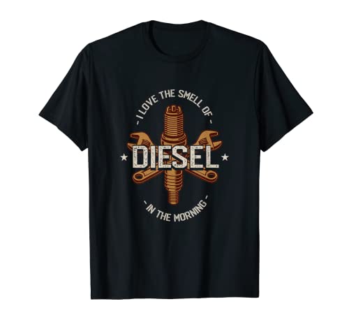 I Love the Smell of Diesel Car Lover Funny Car Enthusiast T-Shirt