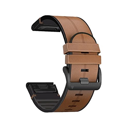 Bracelet de montre cuir silicone 22mm Garmin Fenix 6 résout les irritations du sport