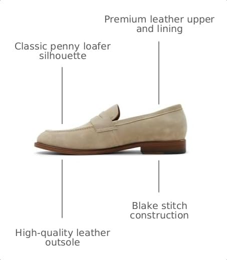 Image of Brooks Brothers Men's Greenwich Leather Penny Loafer Dress Shoe