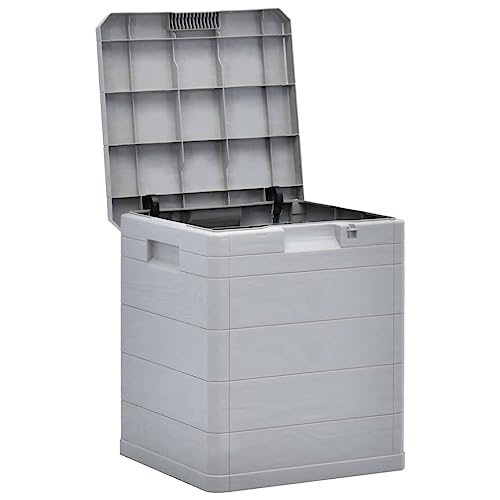 Helloshop26 90L Grau Auflagenbox