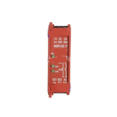 Relé de seguridad MSR126.1T 440R-N23112 de 24V para control de paro de emergencia