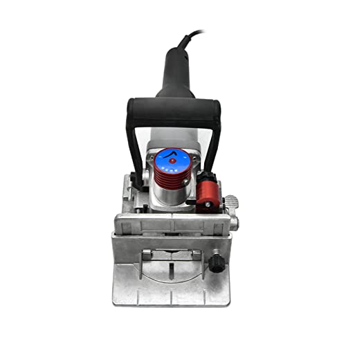 Máquina de Ranurado Portátil de Agujero Oblícuo de 3 Ranuras, Conector de Muebles, Unidor de Galletas de Madera, Máquina de Ensamble de Carpintería, para Principiantes y Profesionales