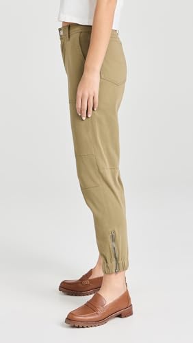 7 For All Mankind Women's Darted Boyfriend Joggers in Army4