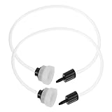 ZUNOXAZ 2 Stück Vakuumschlauch Ersatz Teiliges für Vakuumierer Flexibler Anschluss für Externe...