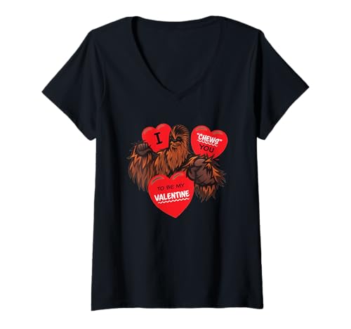 T-shirt Star Wars femme style décontracté pour la Saint-Valentin
