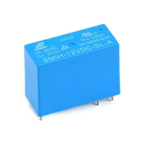 Relé SMIH-24VDC-SL-A 24V de 16 amperios y 6 pines para placas impresas de domótica 4