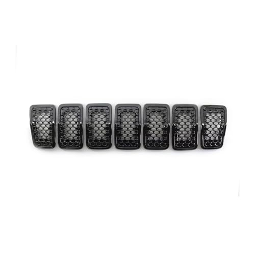 Grilles calandre avant de rechange pour réparer un pare-chocs Jeep Cherokee