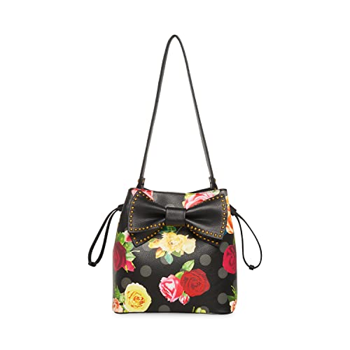 Betsey Johnson Comin' Up Roses Bucket Bag, Floral #TOP19
