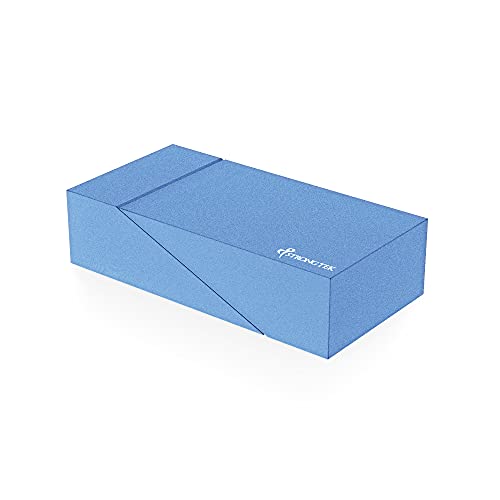 image for StrongTek Yoga Foam Wedge Blocks (Pair) Soft Wrist Wedge, Supportive F