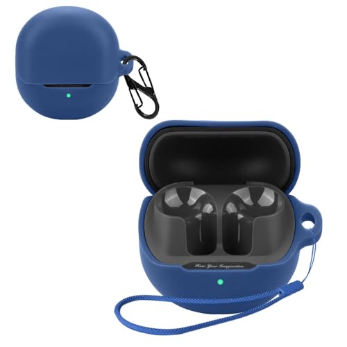 For SoundPEATS Air5 P[X [HVUYAL] h~p̃tbN𓋍ڂ y LYh~ ho ɂ _炩ȃVJQ̃X|[cN[ȃfUC Ռ z X \tg P[XJo[ h~ی(u[)