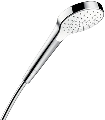 hansgrohe Croma Select S Duschkopf, Weiß/Chrom – Ansicht 1