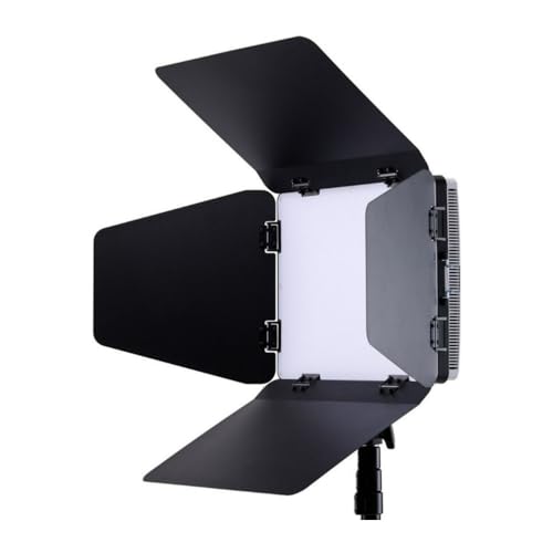 Image of amaran Pano 120c Barn Doors for Pano 120c Panel Light (Black)