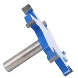 12 Mm Schaft 6 Zähne T -verdrängte Schlitzrouter Bit Holzbearbeitungsmahlen Holzschneidwerkzeug für -Handwerk und Hobbyisten