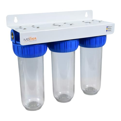 Filtro de agua transparente de 10 pulgadas para un control visual inmediato de la purificación