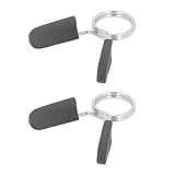 Tomedny 2 Stück Federclip-Halsbänder, Federverschluss-Hantelklemmen...