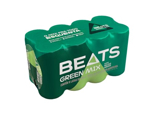 Pack de Beats Green Mix 269ml, Lata, Caixa 8 Unidades