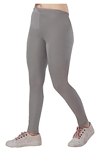 Image of H2 Women's Ankle Length Stretchable Cotton Leggings - Soft Stretch for Casual and Yoga