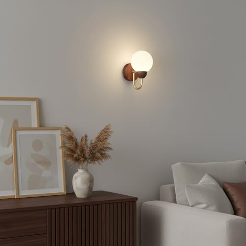 Luminaria LED cableada de estilo nórdico moderno con interruptor de cadena 3