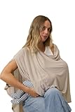 Solly Baby Nursing Cover, Ultra-Breathable, Lightweight Breastfeeding Cover-Up, Buttery-Soft Fabric, Universal Fit, Postpartum Essentials, Newborn Must Haves, Spelt