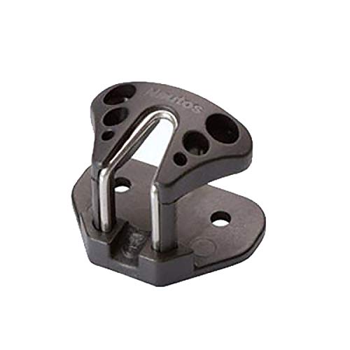 Nautos # 91185- Fairlead Extreme Angle for Big cam Cleat (91035 & 91025) -Black-Composite and Stainless Steel Frame