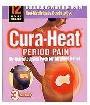 Cura-heat Period Pain Patches by Cura-heat