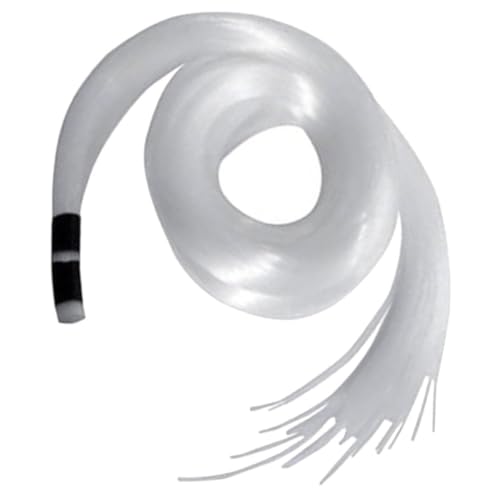 TOMETURE LED Fiber Optic Cable 100Pcs 0.75 * 3 Meters Optical Glow Light for Vehicle Interior Yard and Wedding Decoration