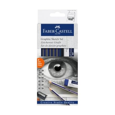 Faber-Castell 114000 - Set de Dessin Graphite Cover