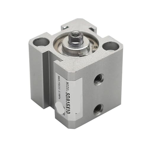 Cilindro neumático cuadrado SDA12 con diámetro de 16 mm y rosca hembra compacta 2