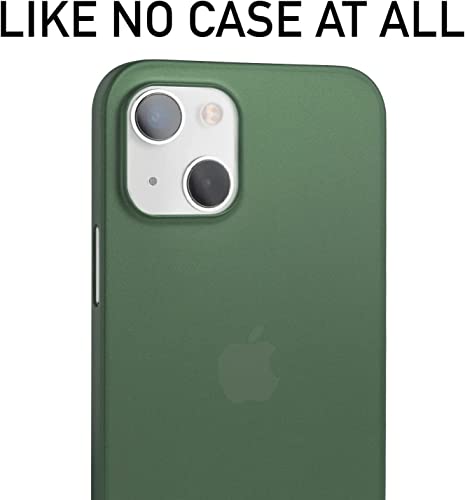 Image of ExpressB for iPhone 16 Case Back Cover | Zero Drop Protection | Perfect for Minimalists | Ultra Thin Anti Scratch Matte Finish Case for iPhone 16 (Green)