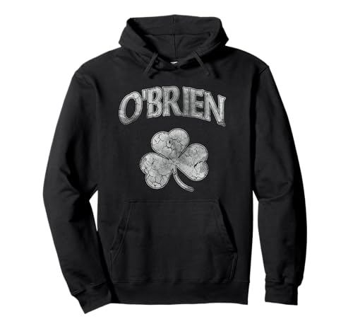O'Brien Irish Shamrock Family Día de San Patricio Sudadera con Capucha