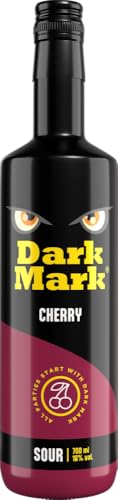 Dark Mark Cherry Likör 0 7L mit Amarena-Kirschen Geschmack 16% Vol.