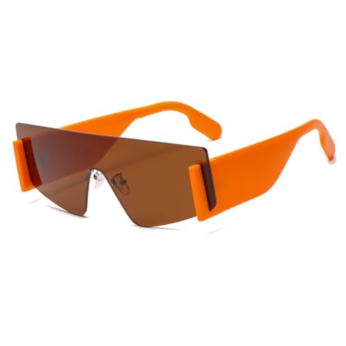 Grandes lunettes de soleil sans cadre MUTYNE élégance vintage et clarté optique