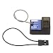 Glomora RC Receiver, 2.4GHz AFHDS2A 6CH Receiver with Gyroscope Function for FS GT5 FS IT4S RC Boat Durable and Interference-Free