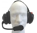 NASCAR H4300BT CREW 2 WAY Headset with Bluetooth with 3.5mm scanner input