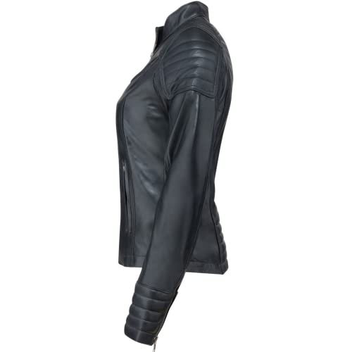 Lederjacke Damen Urban 5884 Angelina aus echtem Lammleder