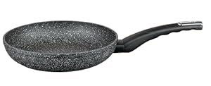 ELO Granit Evolution Pfanne 28 cm Elodur - Bratpfanne antihaftbeschichtet ELODUR Professional - Crispy Touch Technology - Schwarz - Induktion, Neu