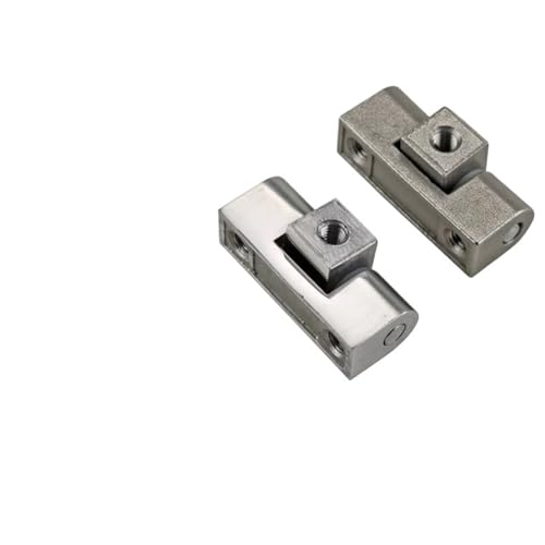 Charnière rotative inox 304 à roulement fluide pour boîte industrielle