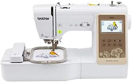 Brother SE625 Combination Computerized Sewing and 4x4 Embroidery Machine with Color LCD Display, 280 Total Embroidery Designs (Renewed)
