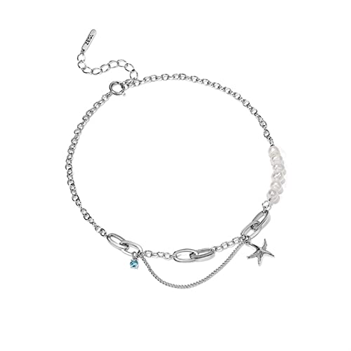 Pendentif étoile de mer et perle d'eau douce pour vos tenues d'été
