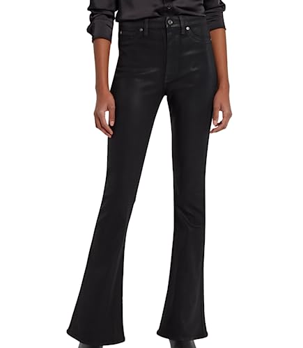 7 For All Mankind Women's Ultra High-Rise Flare Pants2