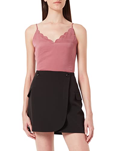 ONLY Onlmaia HW Short Skirt CC TLR Minifalda, Negro, 36 para Mujer