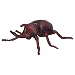 Zerodis Scarabeo Rinoceronte Figurina, Simulazione in Miniatura Solido Animale Modello Statico Giocattolo Collezione Decorativa Regalo