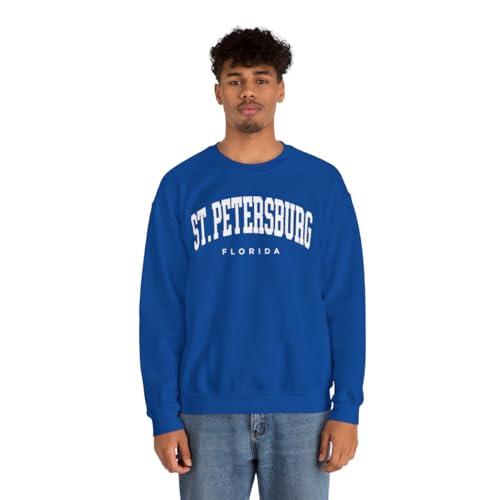 St Petersburg Florida Adult Unisex Crewneck Sweatshirt3