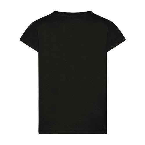 Image of Puma Girls Core Logo Short Sleeve T-Shirt, Crewneck, Soft and Lightweight