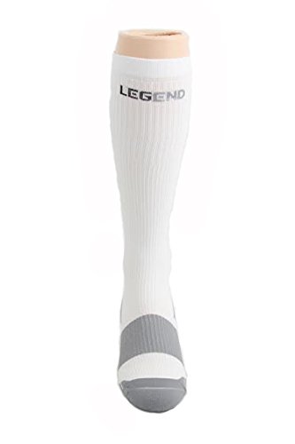 LEGEND Compression Performance Socks - Unisex | Designed for Running, Triathlon and all Sports | Proudly Made in the USA - Main Image