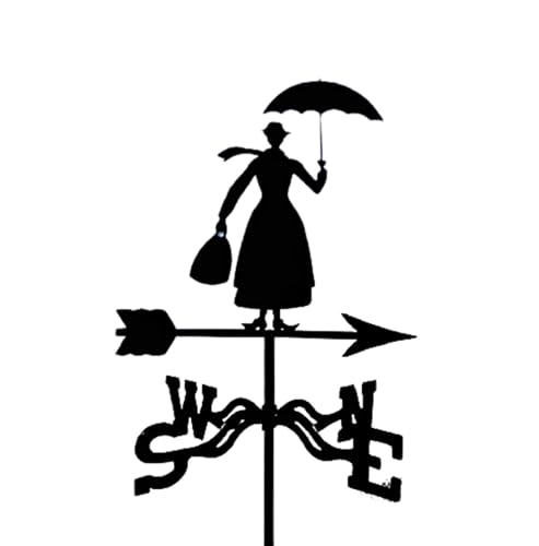 Banderuola segnavento in ferro battuto, banderuola segnavento in metallo animali, segnaletica direzionale giardino, decorazione fattoria esterni, misurazione del vento giardino(G13)